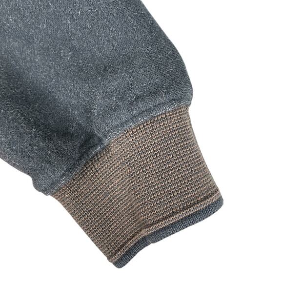 Vintage 90s Bachrach Long Sleeve Cotton Polo Shirt Neutral Size Large Retro - Picture 6 of 12